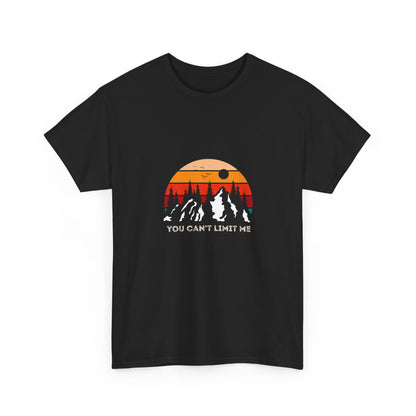 T-shirt « You Can't Limit Me Adventure » ​​pour adultes
