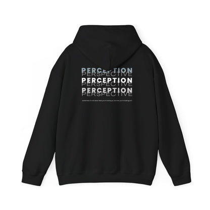 'Perception Perspective' Graphic Unisex Hoodie for Adults