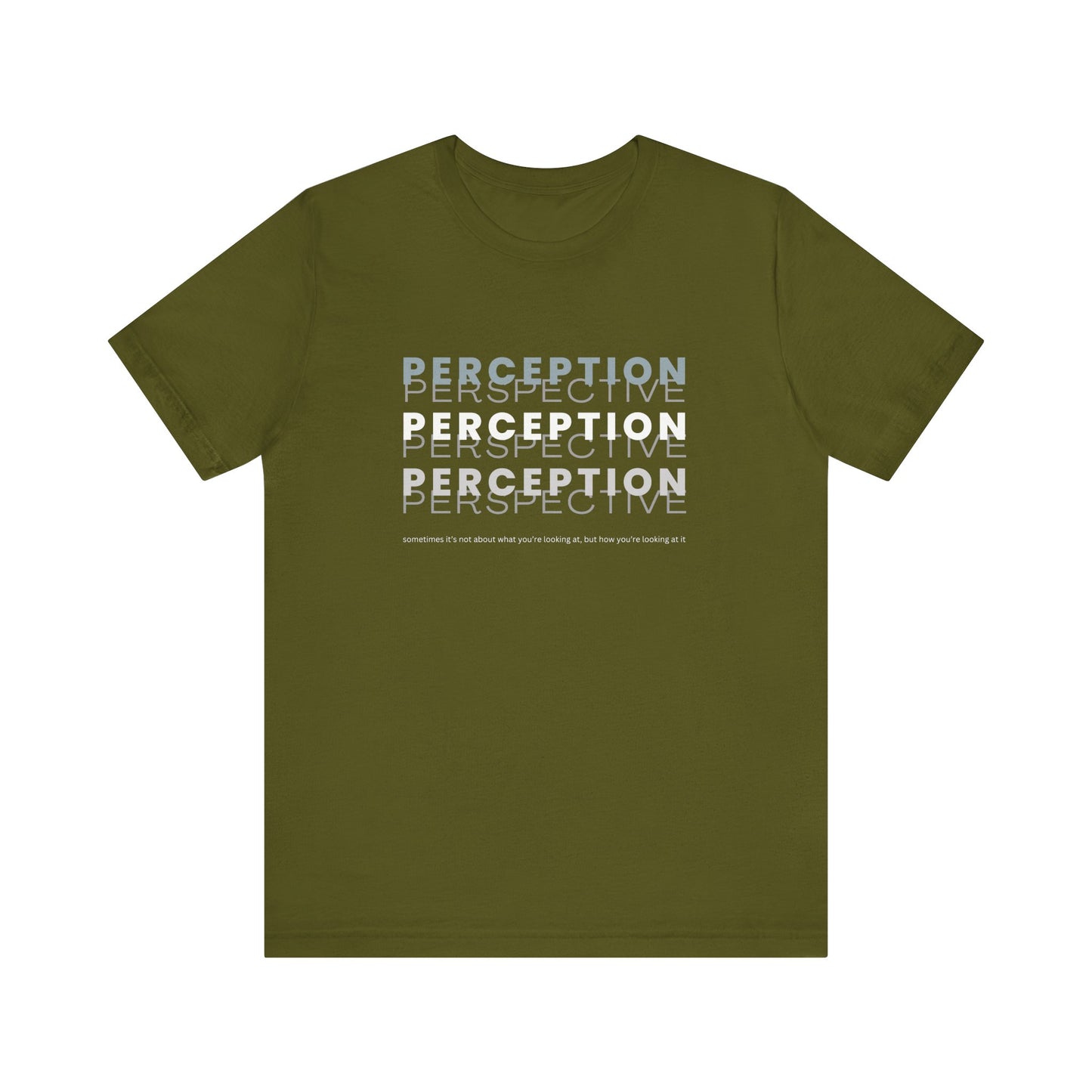 T-shirt graphique « Perception et perspective » pour adultes