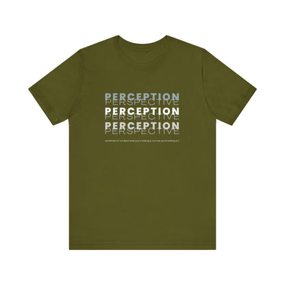 T-shirt graphique « Perception et perspective » pour adultes