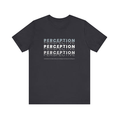 T-shirt graphique « Perception et perspective » pour adultes