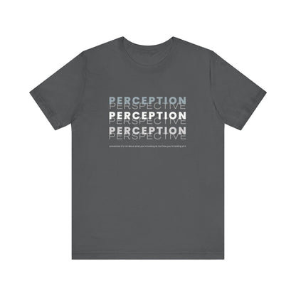 T-shirt graphique « Perception et perspective » pour adultes
