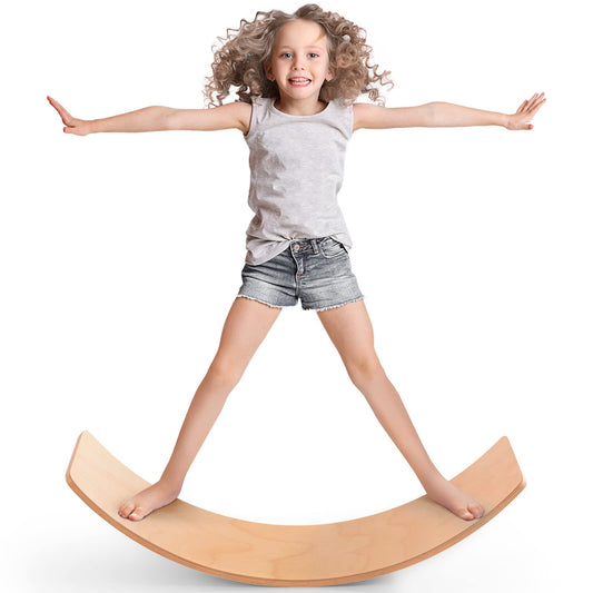 Natural Wood Wobble Board