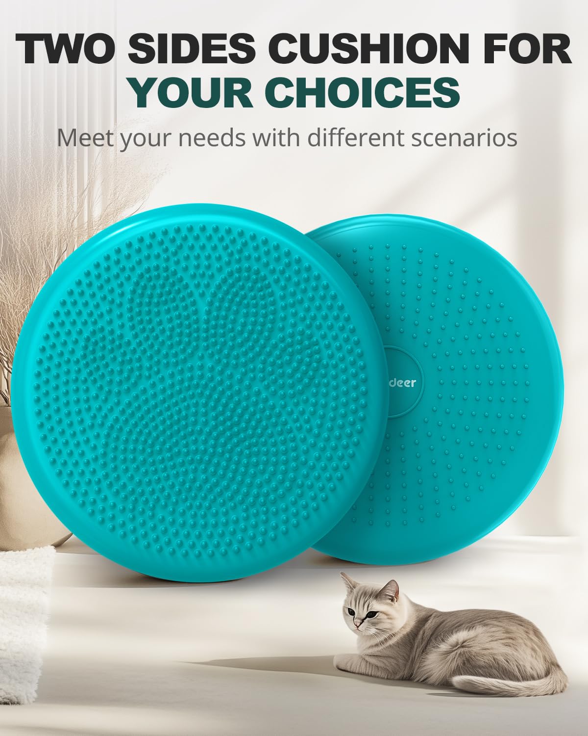 Trideer Inflated Wobble Cushion