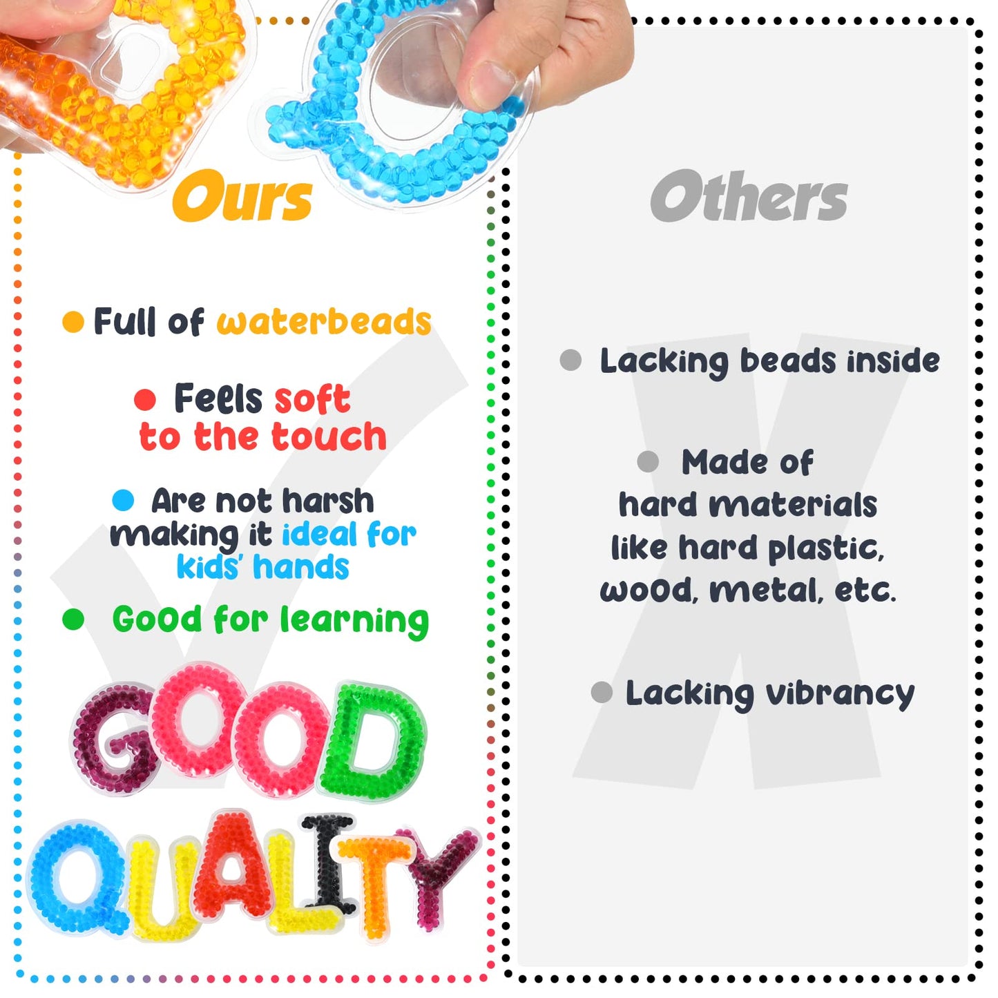 Sensory Fidget Toys & ABC Learning The Montessori Way