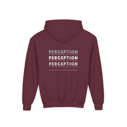 Sweat à capuche « Perception Perspective » pour jeunes
