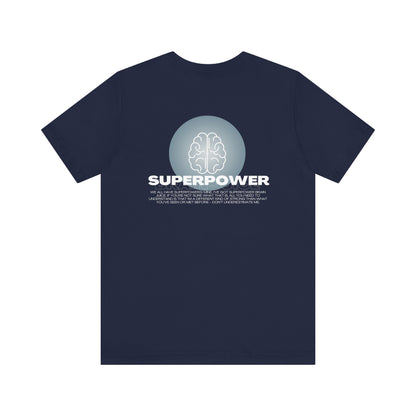 T-shirt Superpower Brain Juice pour adultes