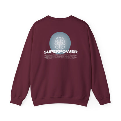 Superpower Brain Juice Sweatshirt for Adults