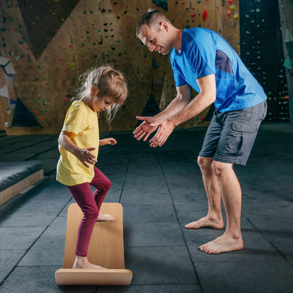 Natural Wood Wobble Board