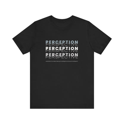 T-shirt graphique « Perception et perspective » pour adultes