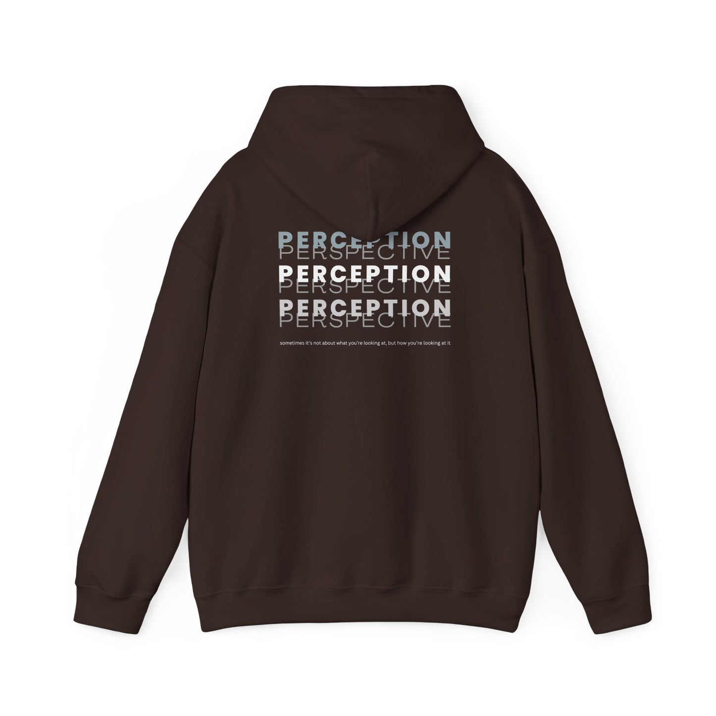 'Perception Perspective' Graphic Unisex Hoodie for Adults