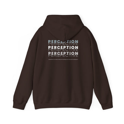 'Perception Perspective' Graphic Unisex Hoodie for Adults