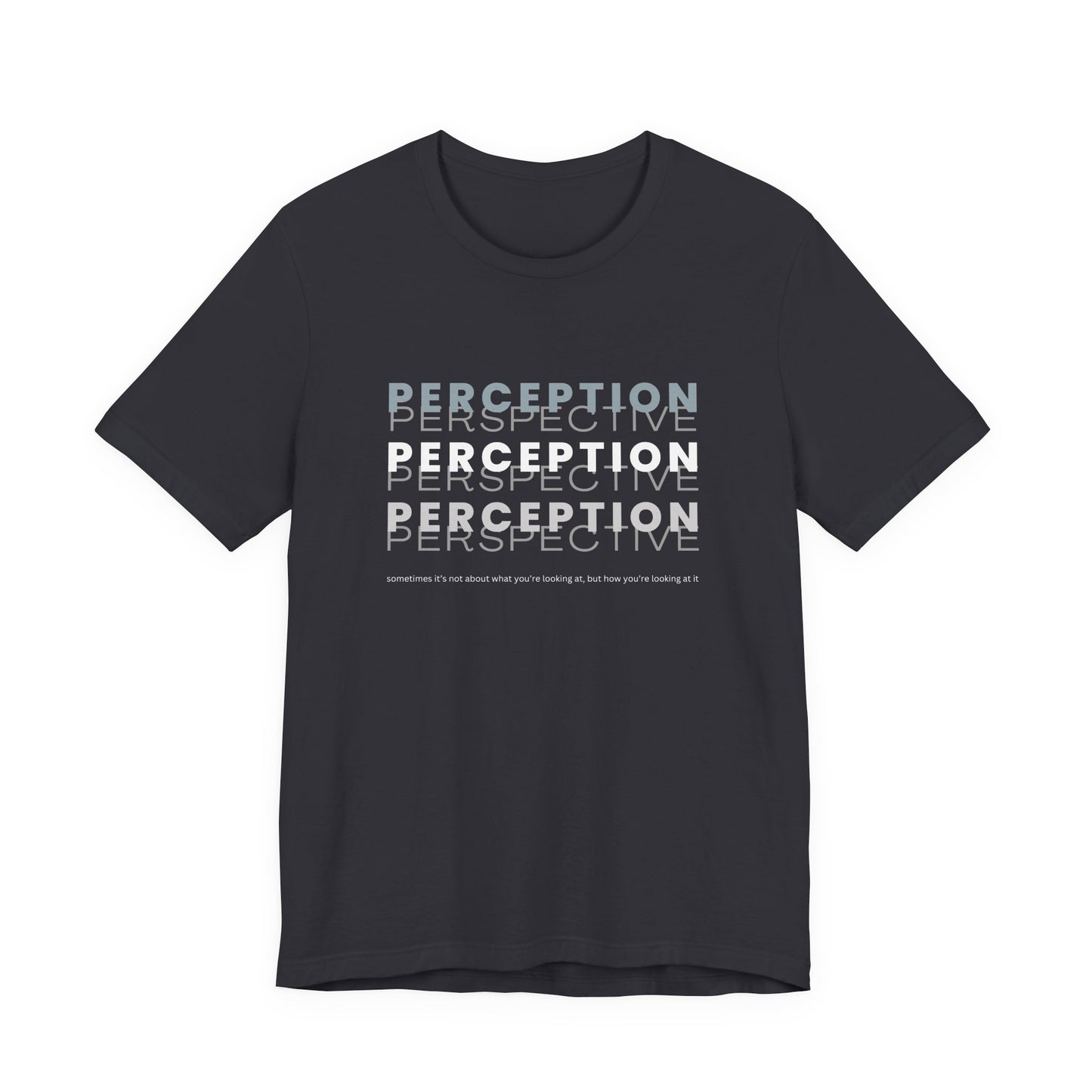 T-shirt graphique « Perception et perspective » pour adultes