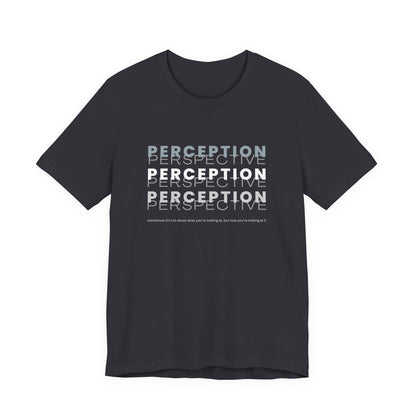 T-shirt graphique « Perception et perspective » pour adultes