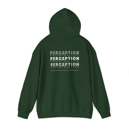 'Perception Perspective' Graphic Unisex Hoodie for Adults