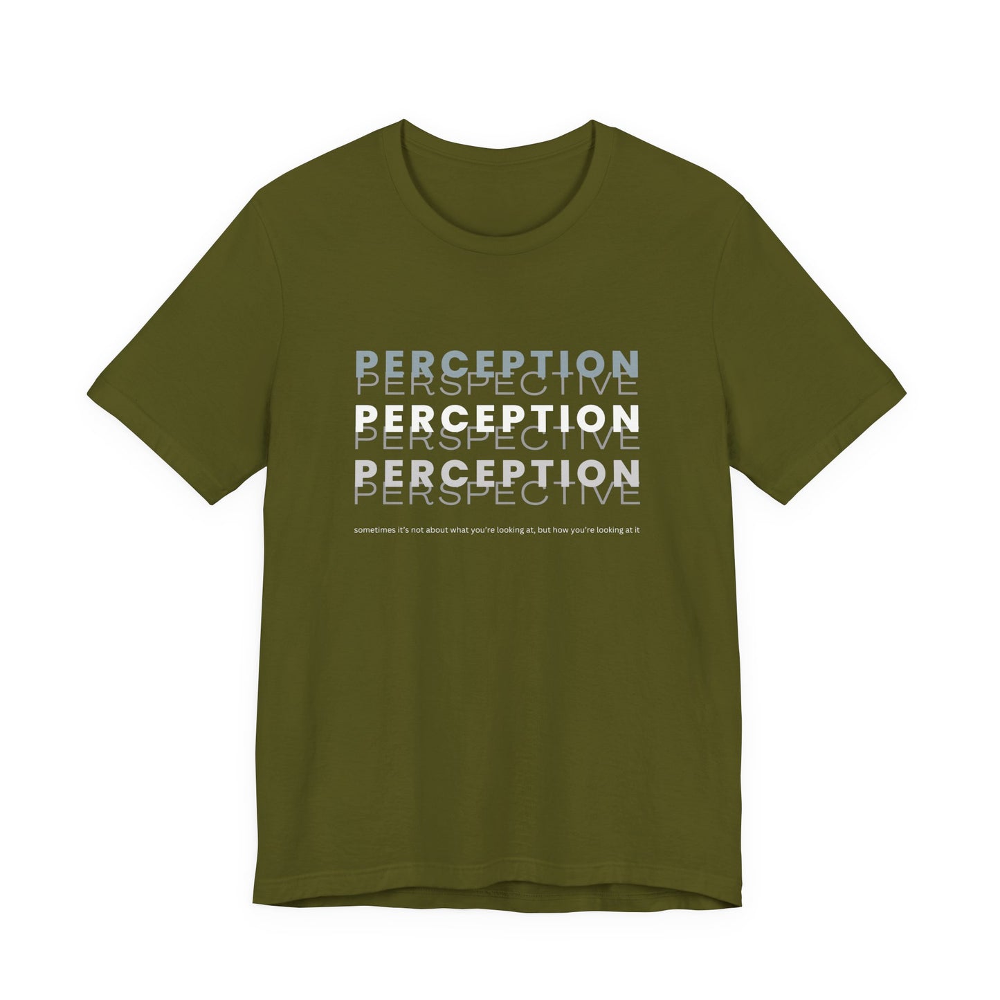 T-shirt graphique « Perception et perspective » pour adultes