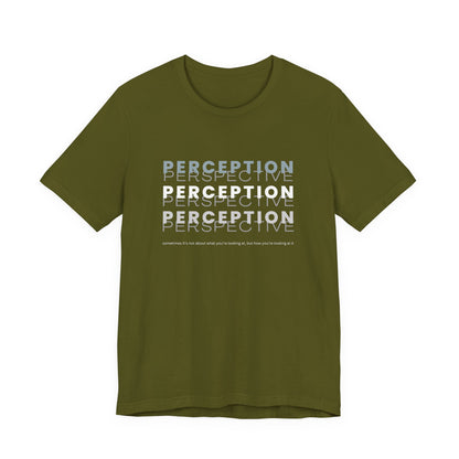 T-shirt graphique « Perception et perspective » pour adultes