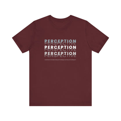 T-shirt graphique « Perception et perspective » pour adultes