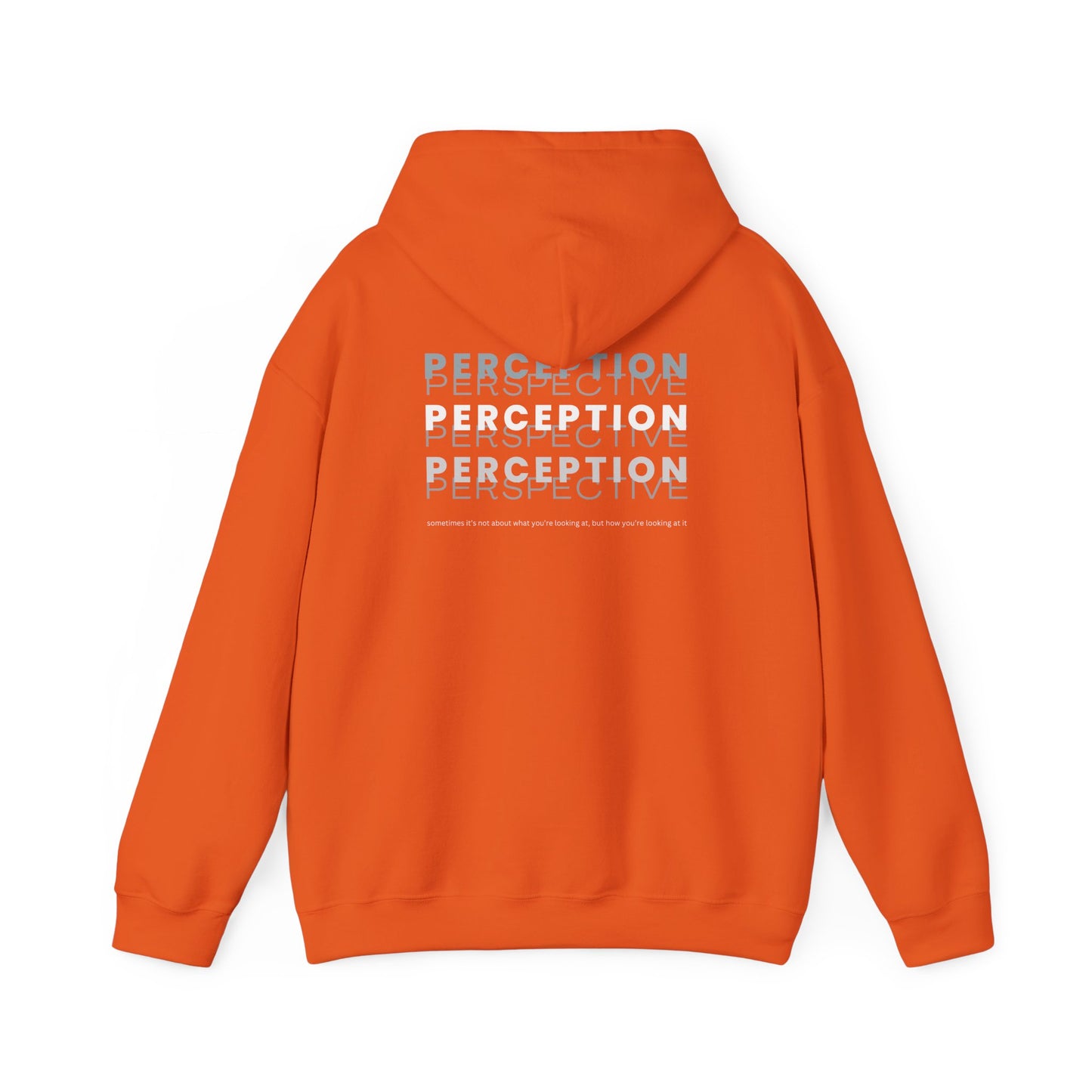 'Perception Perspective' Graphic Unisex Hoodie for Adults