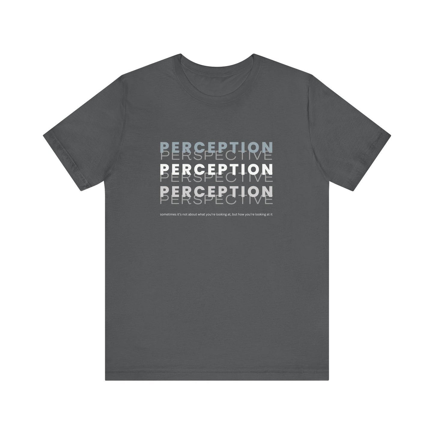 'Perception Perspective' Graphic T-Shirt for Adults