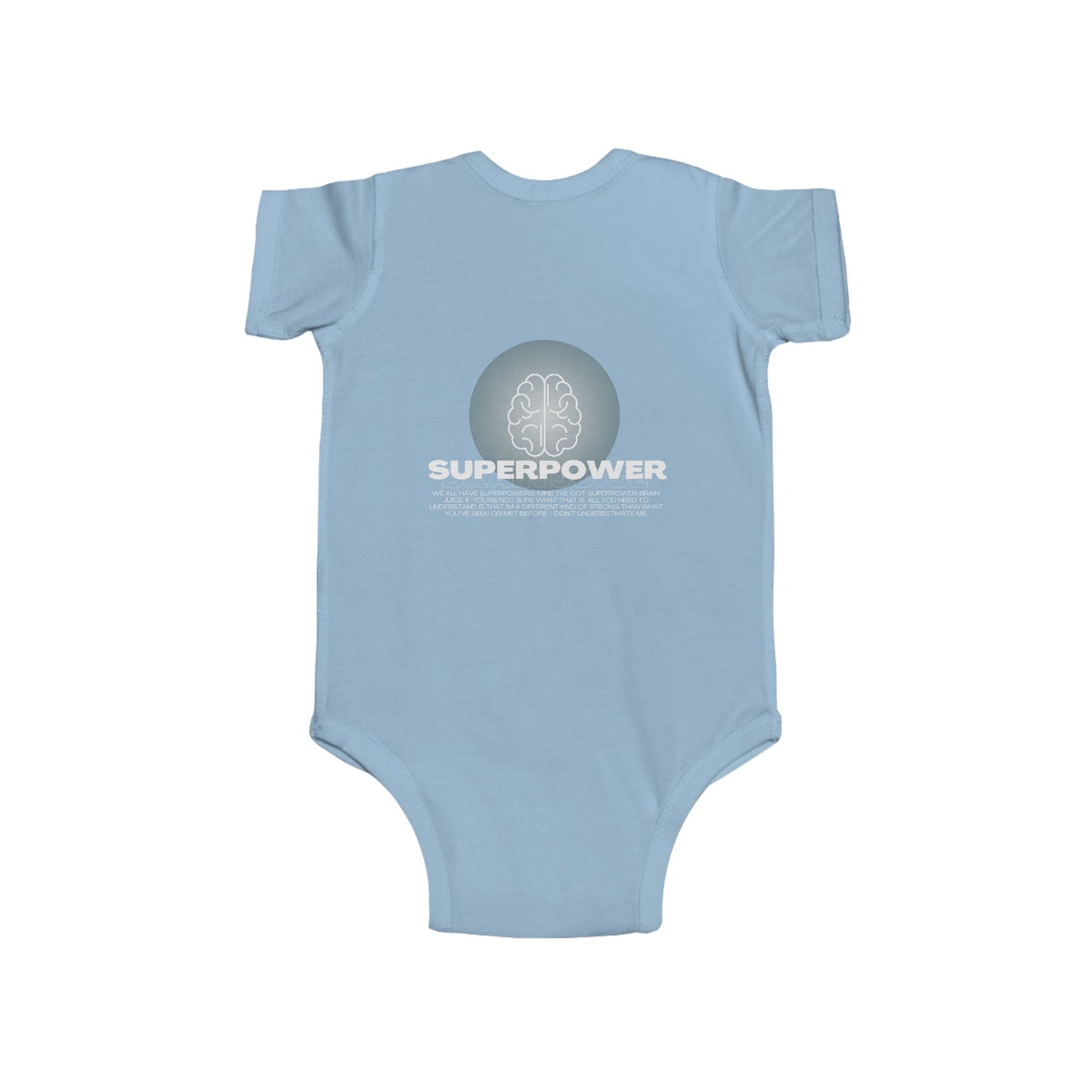 Superpower Brain Juice Onesie for Infants/Babies