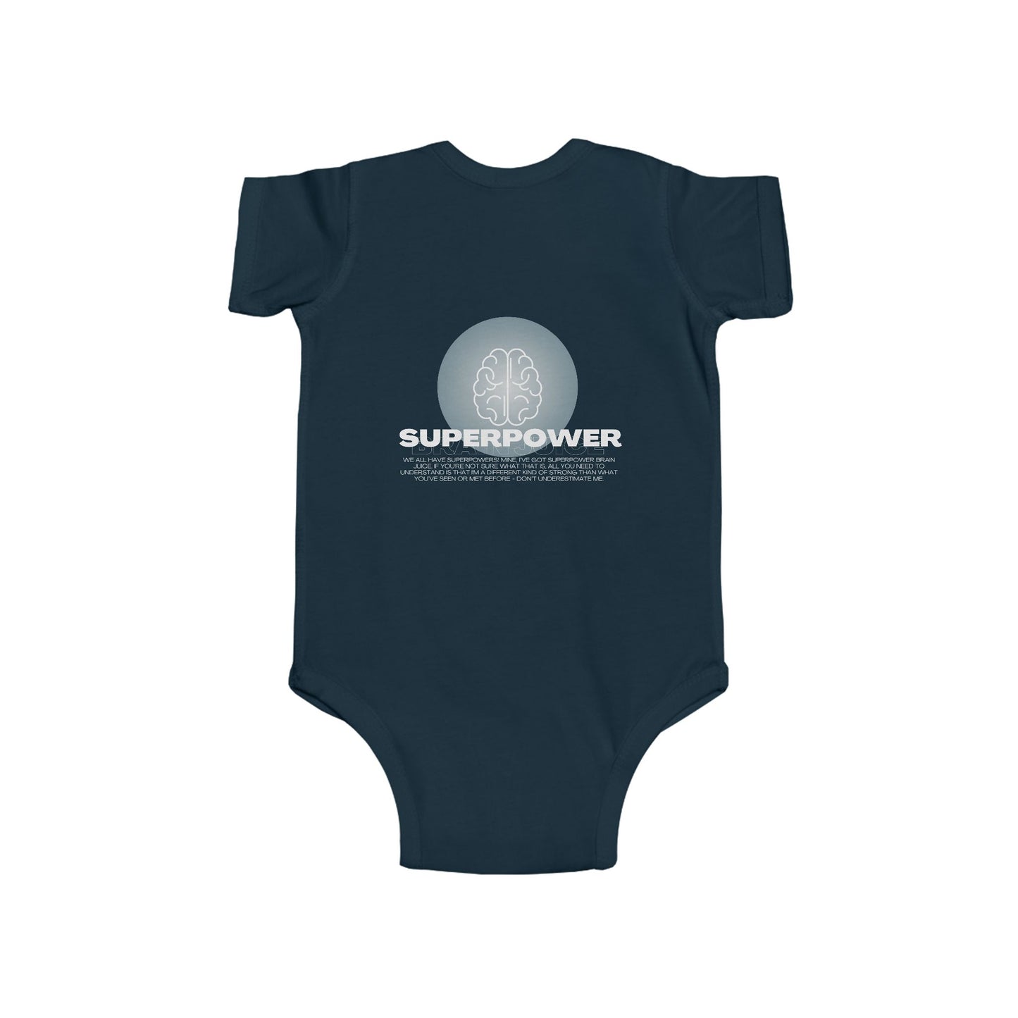 Superpower Brain Juice Onesie for Infants/Babies