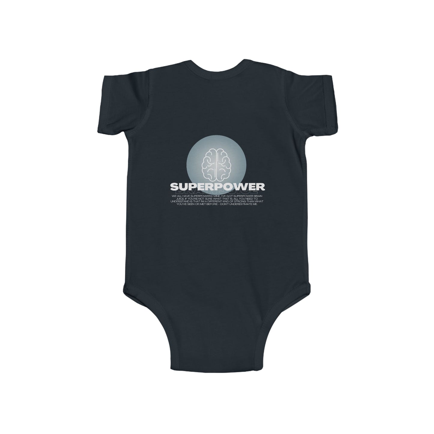 Superpower Brain Juice Onesie for Infants/Babies