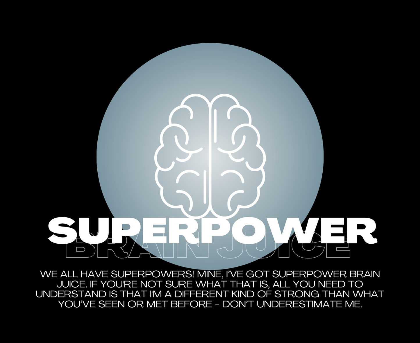 Superpower Brain Juice | Organic Kids Tee