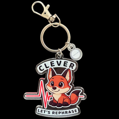 Supportive Little Buddy | Key Chain | Custom Stethoscope Tag