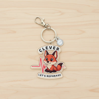 Fox keychain
