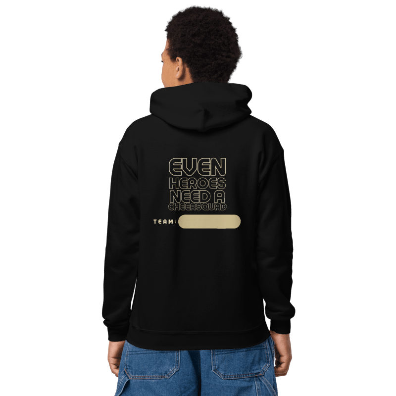 Even Heroes Need a Cheer Squad | Youth Hoodie