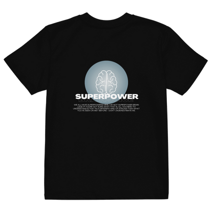 Superpower Brain Juice | Organic Kids Tee