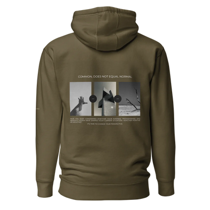 Common, Does Not Equal Normal | Unisex Hoodie